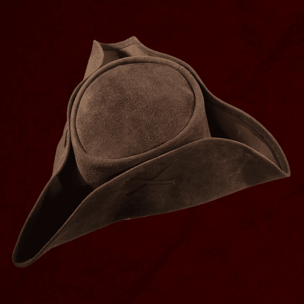 Tricorne brun T.60